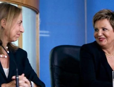 H Μαριλίζα στο υπουργείο της Ολγας -«Γιατί είπα ναι στον Τσίπρα» [εικόνες]